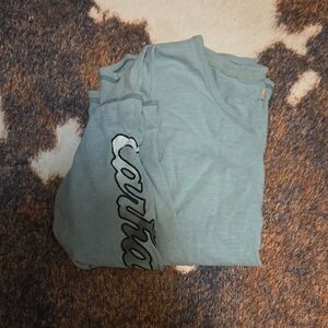 Carhartt Light Blue V-Neck Tee